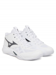 Mizuno Saalijalatsid Wave Momentum Pro Mid V1GA2545 Valge