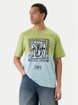 Quiksilver T-s&auml;rk W126-QSMTS-1007-46P Roheline Regular Fit