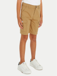 Tommy Hilfiger Riidest &scaron;ortsid KB0KB08799 Beež Straight Fit