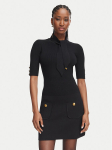Elisabetta Franchi Kokteilikleit AM-04S-66E2-V450 Must Slim Fit