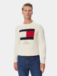 Tommy Hilfiger Kampsun MW0MW44816 Kreemjas Regular Fit