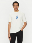 HUGO T-s&auml;rk Nutongo 50533391 Valge Regular Fit