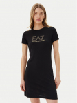 EA7 Emporio Armani Igap&auml;evane kleit 7W000478 AF12500 UC001 Must Regular Fit