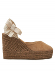 Manebi Espadrillid Hamptons Wedge Espadrilles W 1.6 WV Pruun
