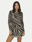 ONLY Kootud kleit Jenni 15321988 Pruun Regular Fit XL