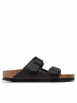 Birkenstock Pl&auml;tud Arizona Birko-Flor 0051793 Must 38