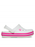 Crocs Pl&auml;tud Crocband Clog T 207005 Valge 24_25