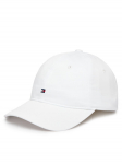 Tommy Hilfiger Nokam&uuml;ts Th Flag Soft 6 Panel Cap AW0AW17781 Valge
