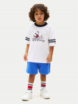 Tommy Hilfiger Komplekti kuuluvad t-s&auml;rk ja &scaron;ortsid Wavy Flag KB0KB10410 V&auml;rviline Regular Fit