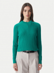 Tommy Hilfiger Kampsun Fine WW0WW44993 Roheline Regular Fit