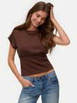 Vero Moda S&auml;rkpluus Smilla 10355466 Tumepruun Regular Fit