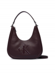 Calvin Klein K&auml;ekott Bold Ck Small Crescent Bag LV04F3561G Bordoopunane