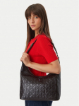 Calvin Klein K&auml;ekott Emblem Aop Debossed Medium Shbag LV04F3875G Pruun