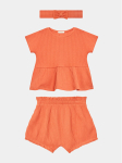 United Colors Of Benetton Komplekti kuuluvad t-s&auml;rk ja &scaron;ortsid 34F2AK004 Oranž Regular Fit