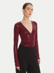 Patrizia Pepe Bodi 8M1735 J276 Bordoopunane Regular Fit