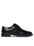 Tommy Hilfiger Poolsaapad Lth Abrasivato Brogue Shoe FM0FM06078 Must