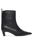 Tommy Hilfiger Saapad Kitten Heel Leather Ankle Boot FW0FW09669 Must