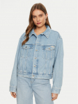 Calvin Klein Jeans Teksajakk J20J224548 Sinine Boxy Fit