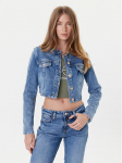 Guess Teksajakk W5YN53 D5QP2 Sinine Regular Fit