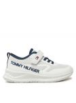 Tommy Hilfiger Tossud Low Cut Lace-Up/Velcro Sneaker T1B9-33868-1756 S Valge 30