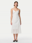 Pieces Suvekleit Vilde 17156565 Valge Regular Fit