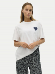 Vero Moda T-s&auml;rk Halle 10321318 Valge Loose Fit