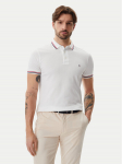Tommy Hilfiger Polo s&auml;rk Tipped MW0MW37346 Valge Slim Fit