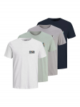 Jack & Jones T-s&auml;rkide komplekt Geplas 12288304 V&auml;rviline Regular Fit