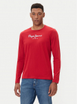 Pepe Jeans Pikkade varrukatega T-s&auml;rk Eggo Long N PM5010135 Punane Regular Fit