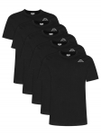Kappa T-s&auml;rkide komplekt Logo Myrto 322563W Must Regular Fit