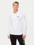 EA7 Emporio Armani Polo s&auml;rk 8NPF15 PJVQZ 1100 Valge Regular Fit
