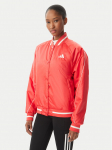 adidas Bomber-jakk Stadium JZ6921 Punane Loose Fit