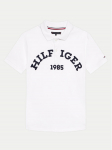 Tommy Hilfiger Polo s&auml;rk Monotype 1985 Arch KB0KB08855 Valge Regular Fit
