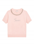 Guess Kampsun J6RR14 Z2NQ2 Roosa Regular Fit