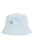 Calvin Klein K&uuml;bar Embro Monogram Denim Bucket Hat LV04K5021G Sinine