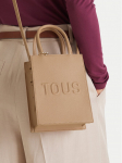 TOUS K&auml;ekott MINI BOLSO POP TOUS BRENDA 2002105943 Beež