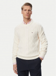 Tommy Jeans Kampsun DM0DM23405 Kreemjas Regular Fit