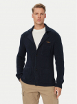Aeronautica Militare Kardigan 262MA1666UL00409 Tumesinine Regular Fit