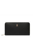 Tommy Hilfiger Rahakott Th Icon Lrg Za Mono AW0AW18482 Must
