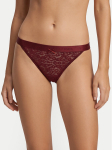 Tommy Hilfiger Stringid UW0UW06348 Tumepunane