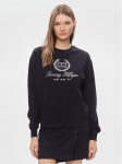 Tommy Hilfiger Pluus Flag Script WW0WW41758 Tumesinine Regular Fit