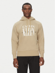 Calvin Klein Jeans Pluus Serif Font Graphic J30J327520 Roheline Regular Fit