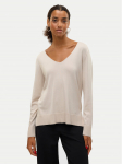 Vero Moda S&auml;rkpluus Silje 10320451 Beež Loose Fit
