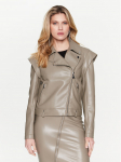 Patrizia Pepe Tehisnahast jope 8O0050/E005-G545 Beež Regular Fit 40