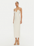 JACQUEMUS Kootud kleit 24E241KN358-2355 Valge Regular Fit