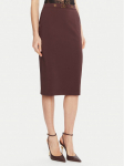 Elisabetta Franchi Pliiatsseelik GO-137-56E2-V320 Bordoopunane Regular Fit