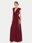 Elisabetta Franchi &Otilde;htune kleit AB-R15-56E2-V690 Bordoopunane Regular Fit