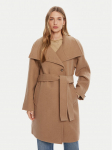Calvin Klein Villane mantel LV044D557G Beež Regular Fit XS