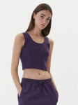 adidas Top Essentials Small Logo KB7127 Lilla Slim Fit