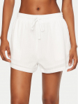 Seafolly Riidest &scaron;ortsid Crinkle 55429-SH Valge Regular Fit